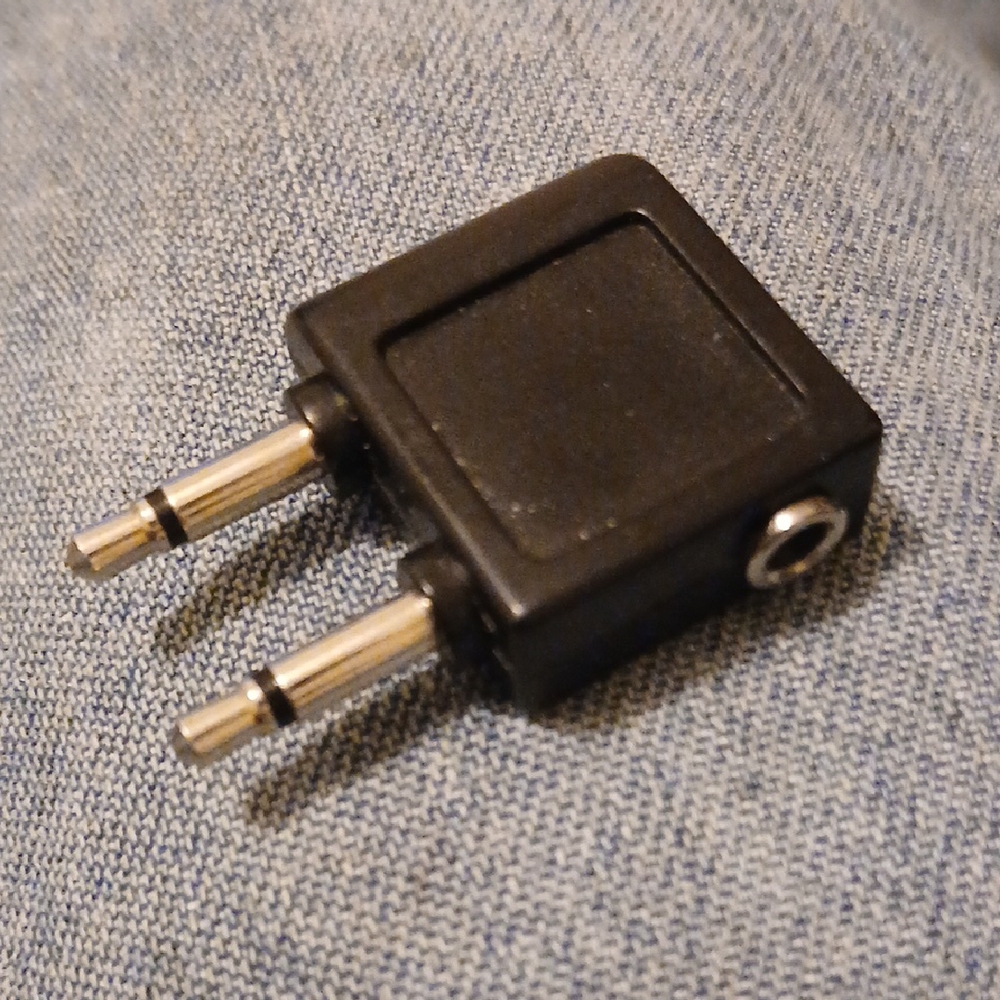 Black Audio Adapter